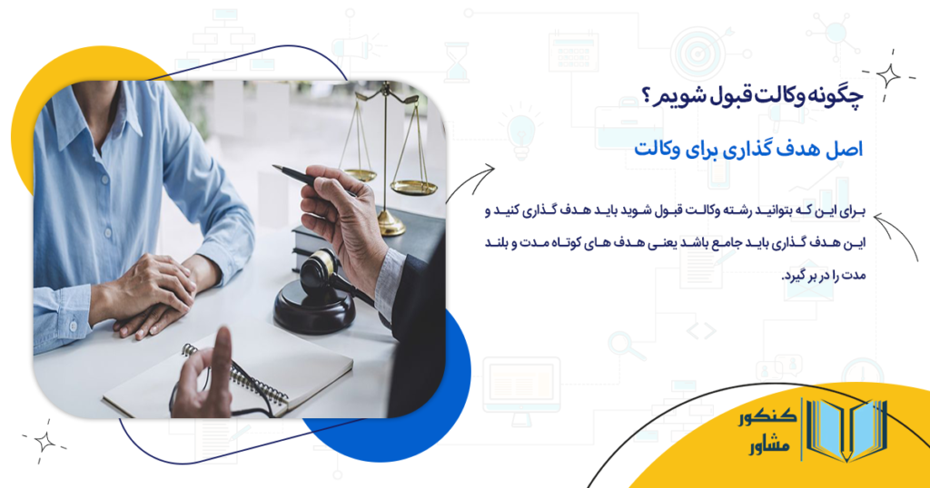 اصل هدف گذاری برای وکالت