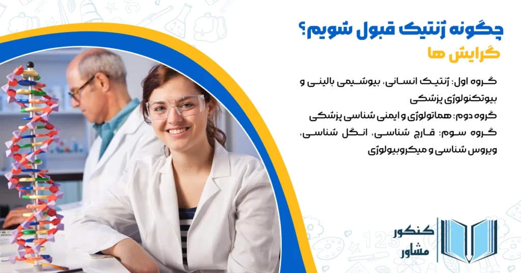 چگونه ژنتیک قبول شویم گرایش ها