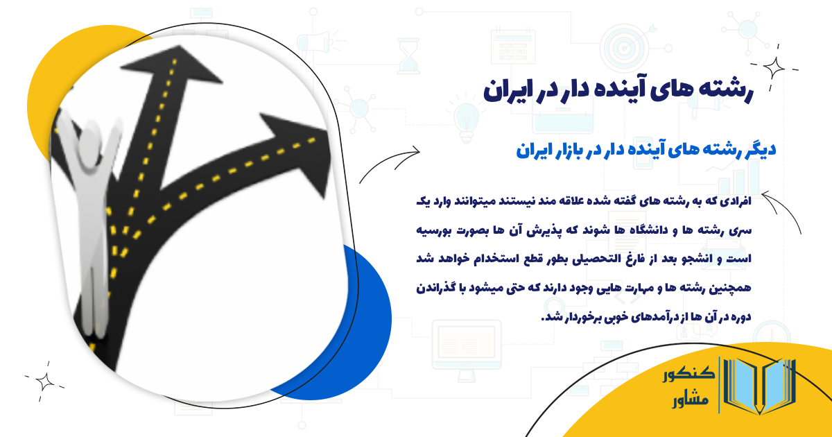 دیگر رشته های آینده دار در بازار ایران