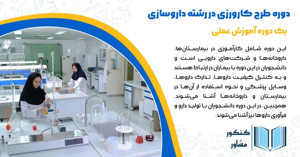 دوره طرح کارورزی در رشته داروسازی چیست؟