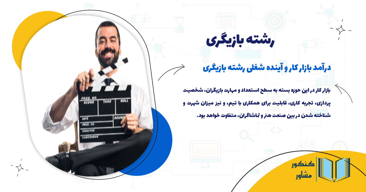 درآمد بازار کار و آینده شغلی رشته بازیگری