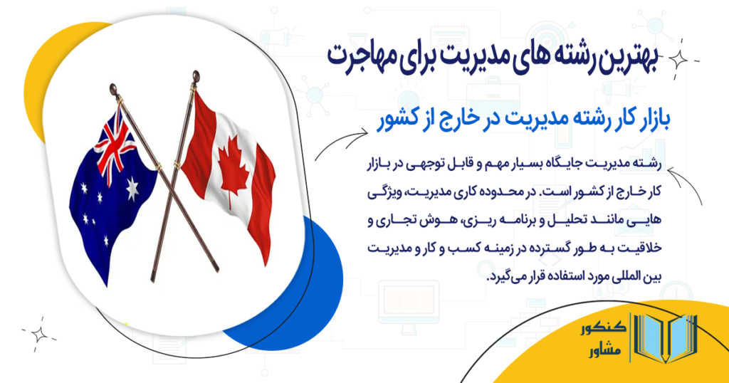 بازار کار رشته مدیریت در خارج از کشور