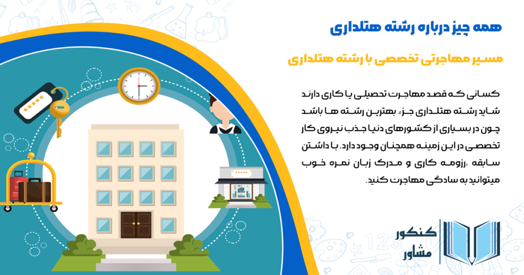 مسیر مهاجرتی تخصصی با رشته هتلداری