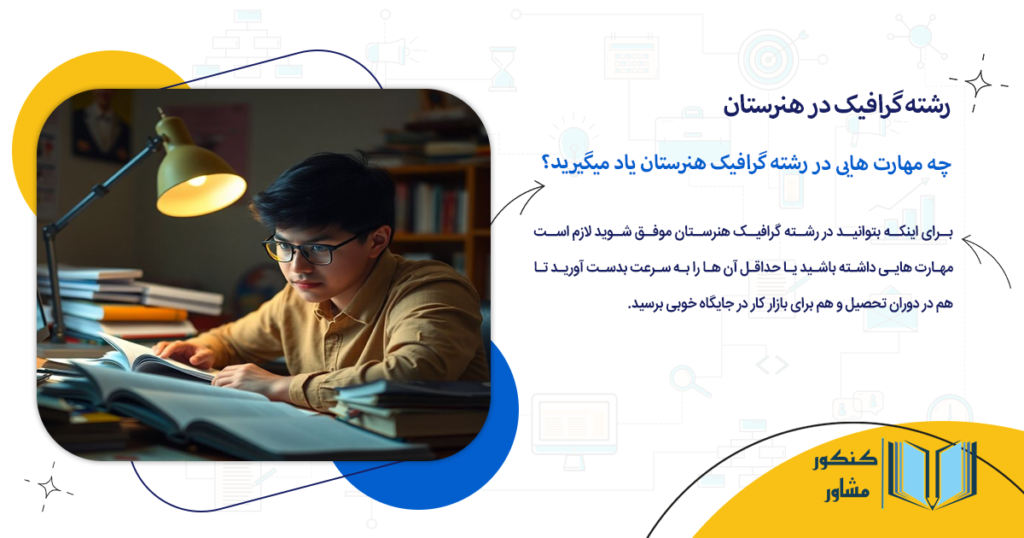چه مهارت هایی در رشته گرافیک هنرستان یاد میگیرید؟