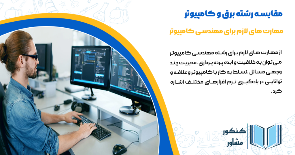 مهارت های لازم برای مهندسی کامپیوتر