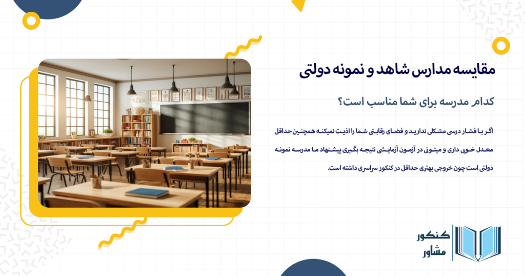 کدام مدرسه برای شما مناسب است؟